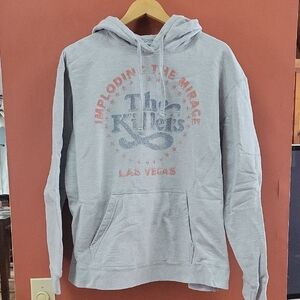 Gray Graphic Killers Hoodie Sweatshirt
